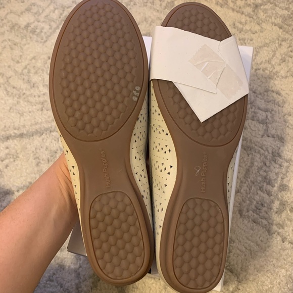 Hush‎ Puppies Perforated Ballerina Flat Women’s Size 8.5 Balletcore Classic New - Picture 3 of 7